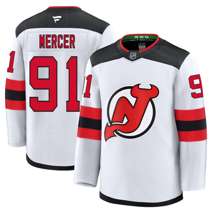 Dawson Mercer New Jersey Devils Fanatics Premium Away Jersey