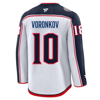Dmitri Voronkov Columbus Blue Jackets Fanatics Premium Away Jersey