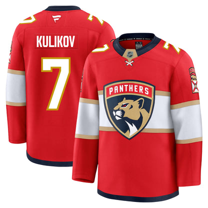 Dmitry Kulikov Florida Panthers Fanatics Premium Home Jersey
