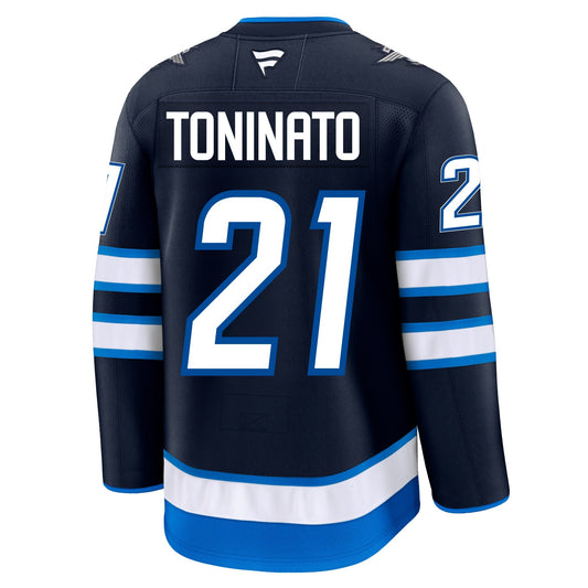 Dominic Toninato Winnipeg Jets Fanatics Premium Home Jersey