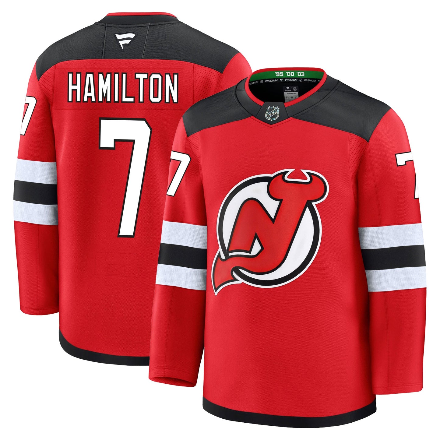 Dougie Hamilton New Jersey Devils Fanatics Premium Home Jersey