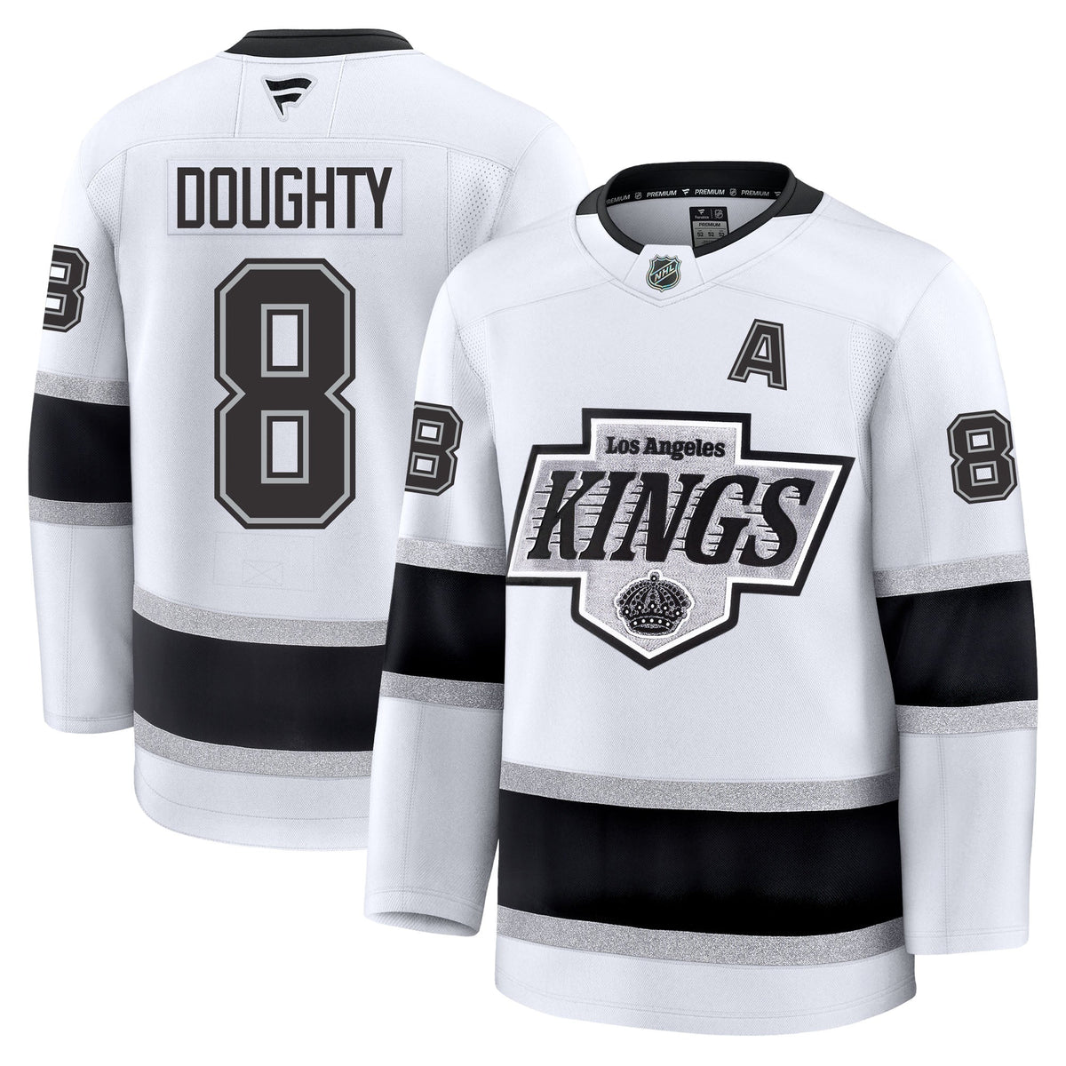 Drew Doughty Los Angeles Kings Fanatics Premium Away Jersey