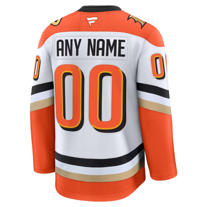 Customizable Anaheim Ducks 2024 Fanatics Premium Official NHL AWAY Jersey