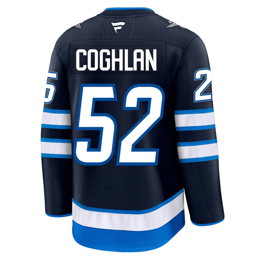 Dylan Coghlan Winnipeg Jets Fanatics Premium Home Jersey