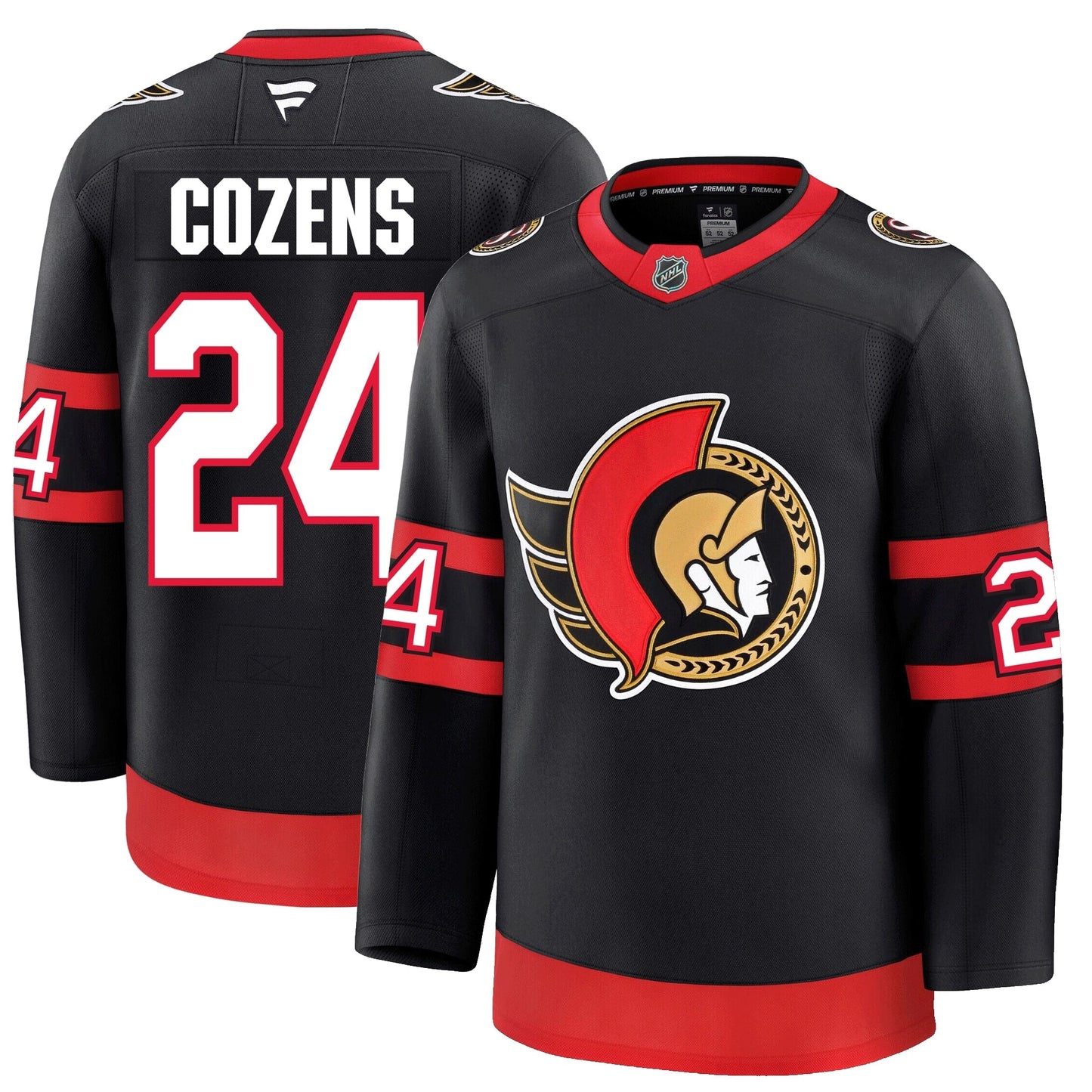 Dylan Cozens Ottawa Senators Fanatics Premium Home Jersey