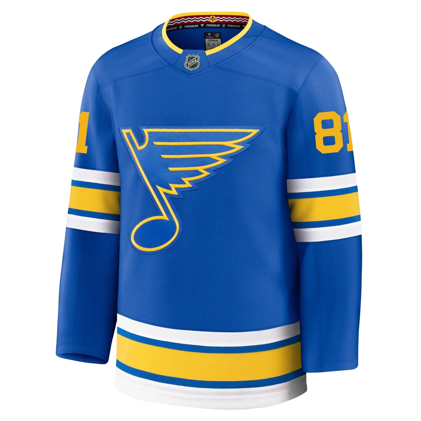 Dylan Holloway St Louis Blues Fanatics Home Premium Jersey