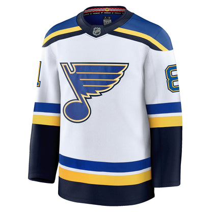 Dylan Holloway St. Louis Blues Fanatics Premium Away Jersey
