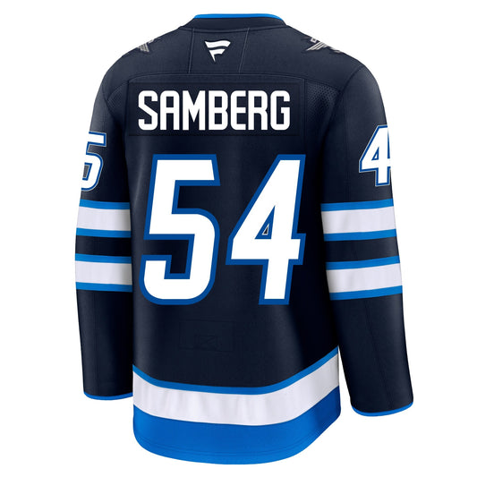 Dylan Samberg Winnipeg Jets Fanatics Premium Home Jersey
