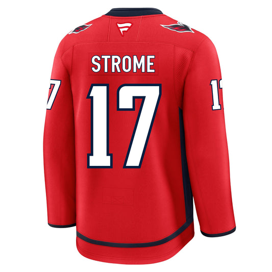Dylan Strome Washington Capitals Fanatics Premium Home Jersey