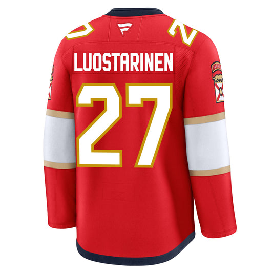 Eetu Luostarinen Florida Panthers Fanatics Premium Home Jersey