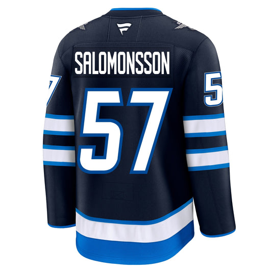 Elias Salomonsson Winnipeg Jets Fanatics Premium Home Jersey