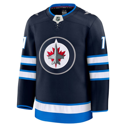 Eric Comrie Winnipeg Jets Fanatics Premium Home Jersey
