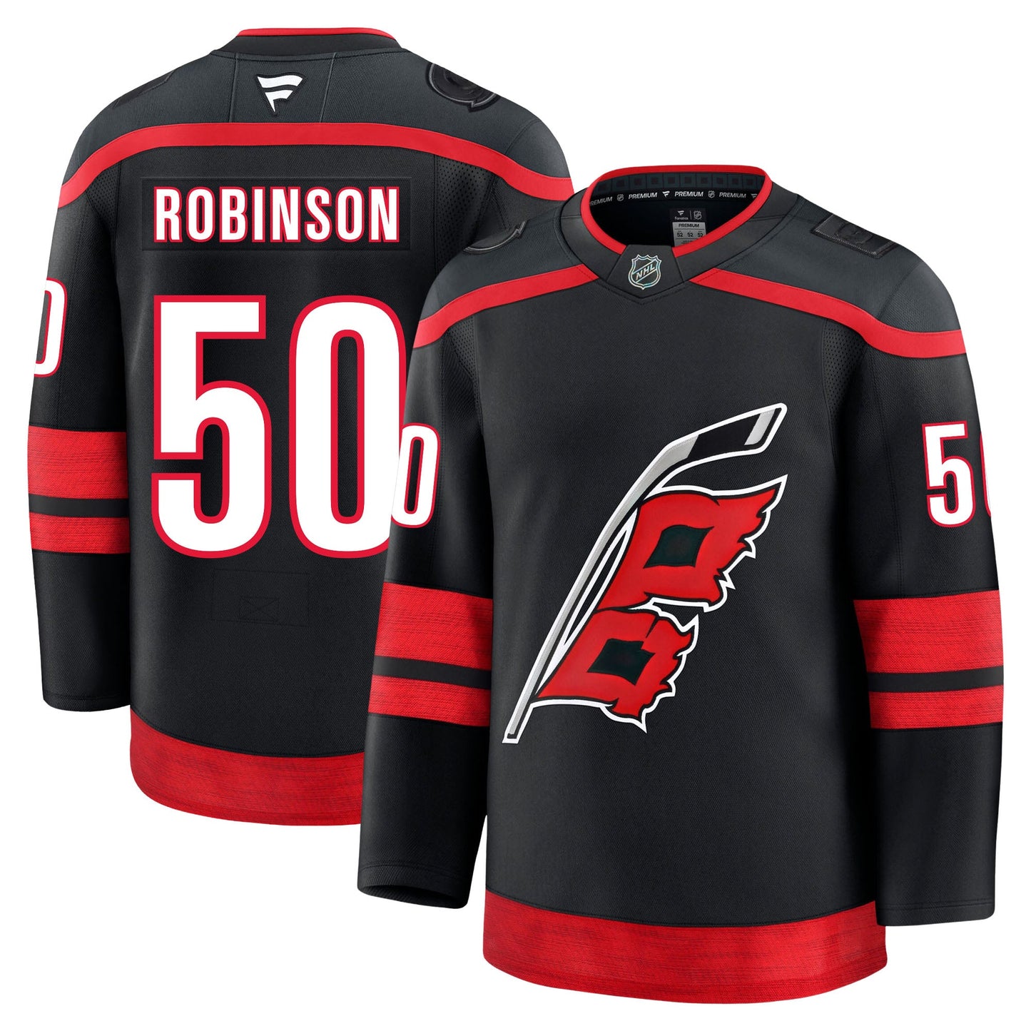 Eric Robinson Carolina Hurricanes Fanatics Premium Home Jersey