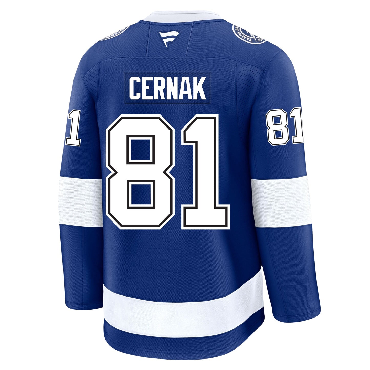 Erik Cernak Tampa Bay Lightning Fanatics Premium Home Jersey