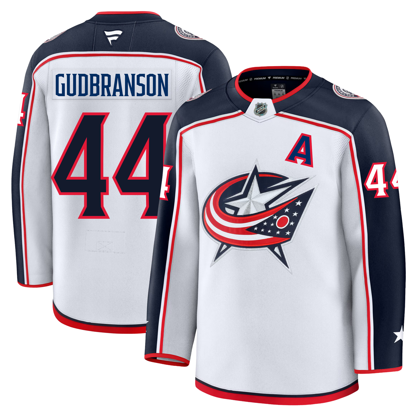 Erik Gudbranson Columbus Blue Jackets Fanatics Premium Away Jersey
