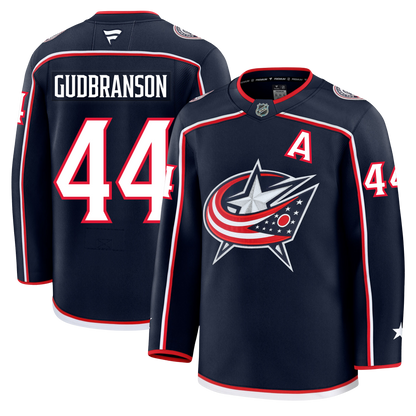 Erik Gudbranson Columbus Blue Jackets Fanatics Premium Home Jersey