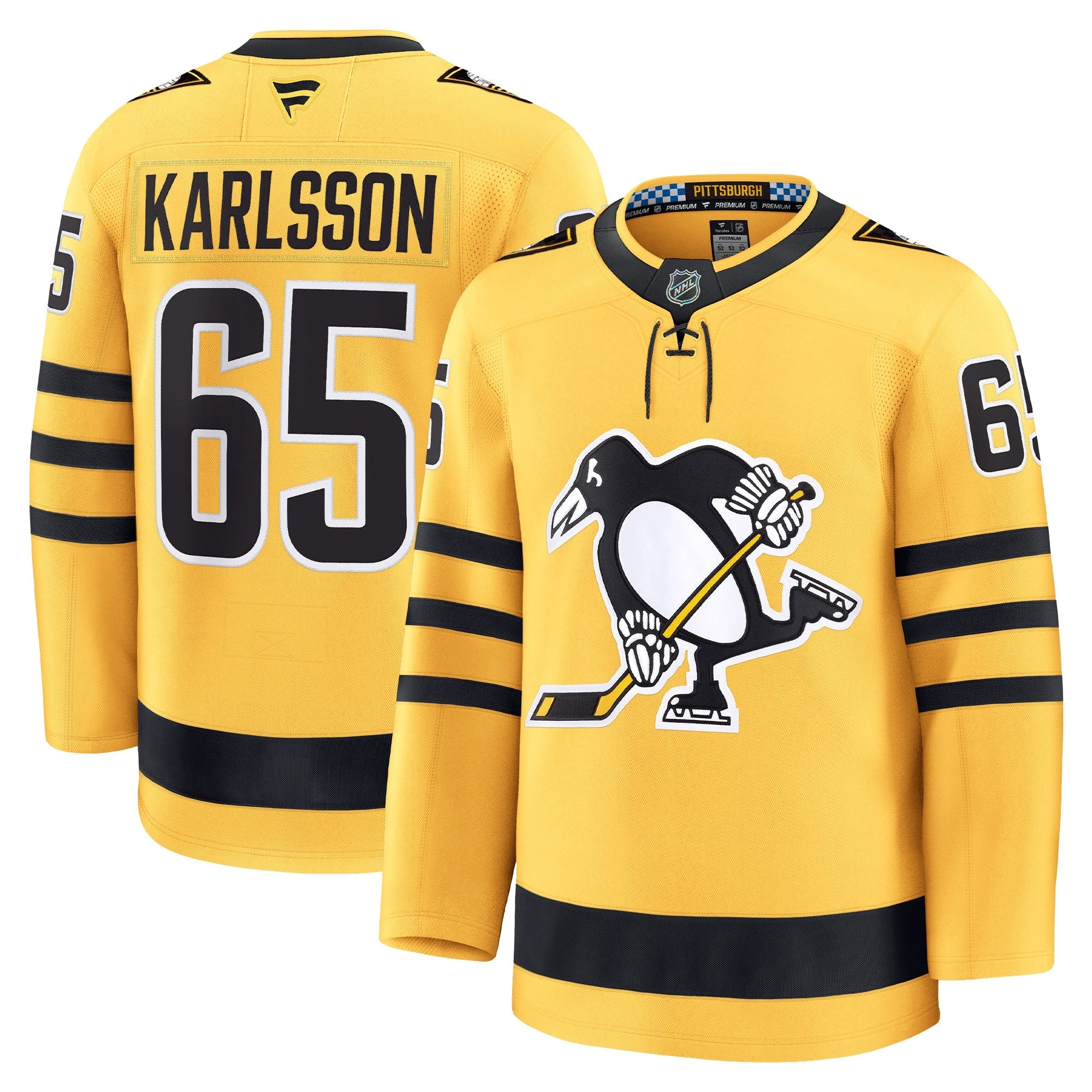 Erik Karlsson Pittsburgh Penguins Fanatics Alternate Premium