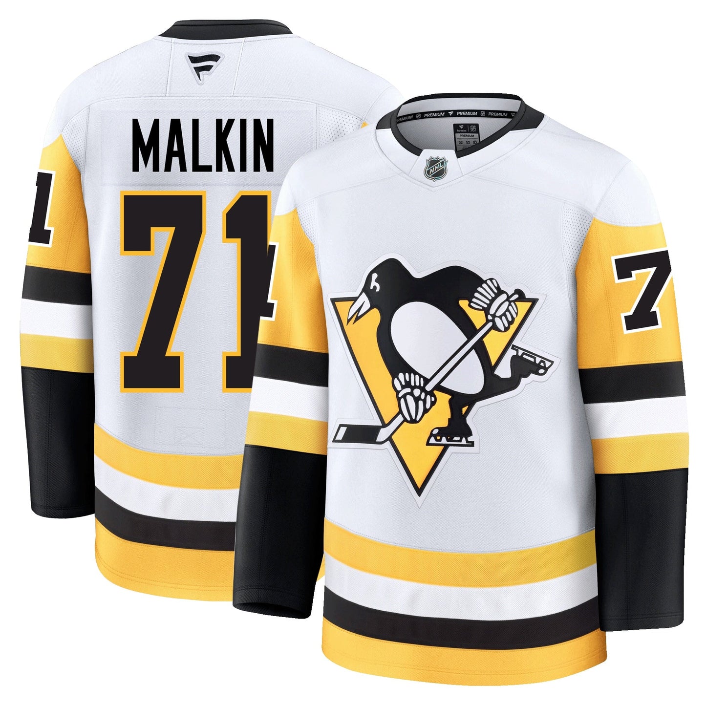 Evgeni Malkin Pittsburgh Penguins Fanatics Premium Away Jersey