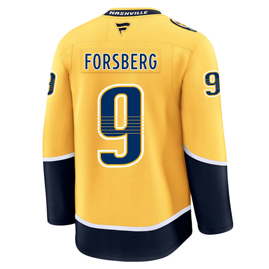 Filip Forsberg Nashville Predators Fanatics Premium Home Jersey