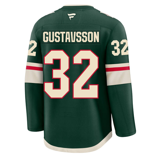 Filip Gustavsson Minnesota Wild Fanatics Premium Home Jersey