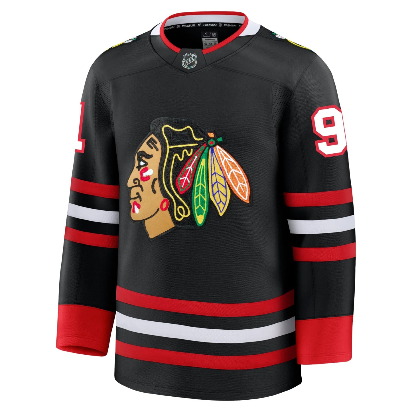 Frank Nazar Chicago Blackhawks Fanatics Alternate Premium Jersey
