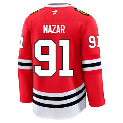 Frank Nazar Chicago Blackhawks Fanatics Premium Home Jersey