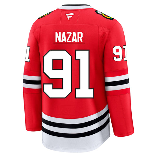 Frank Nazar Chicago Blackhawks Fanatics Premium Home Jersey
