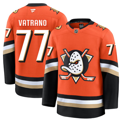 Frank Vatrano Anaheim Ducks Fanatics Premium Home Jersey