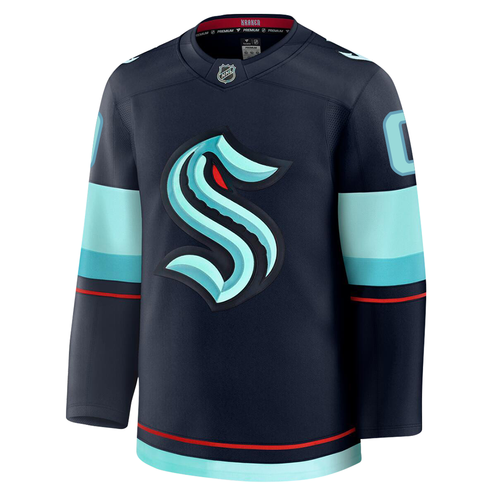 Customizable Seattle Kraken 2024 Fanatics Premium Official NHL HOME Jersey