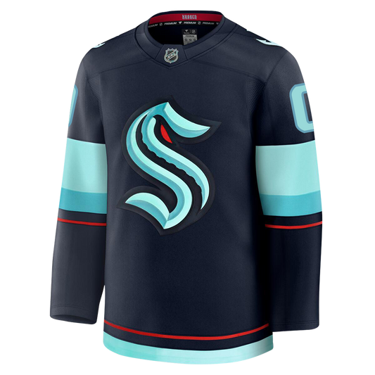 PRE-ORDER ONLY Customizable Seattle Kraken 2024 Fanatics Premium Official NHL Jersey