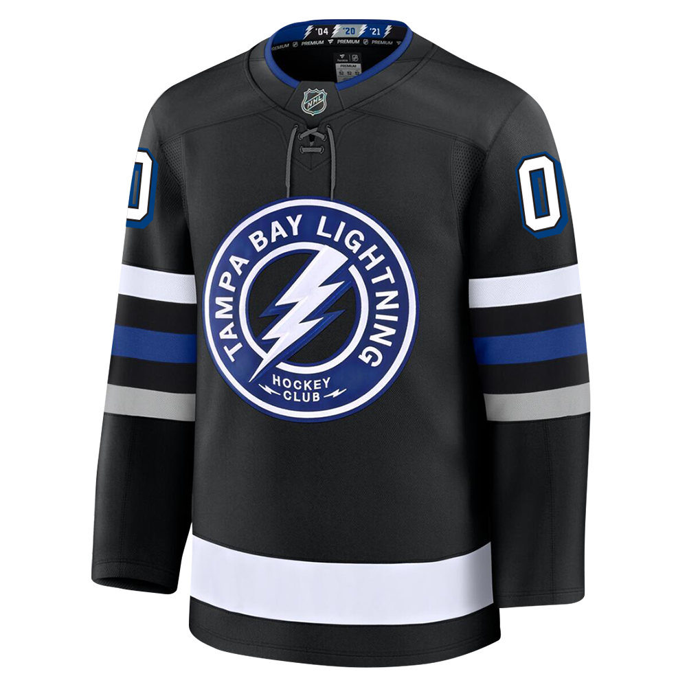 Customizable Tampa Bay Lightning 2024 Fanatics Premium Official NHL THIRD ALTERNATE Jersey