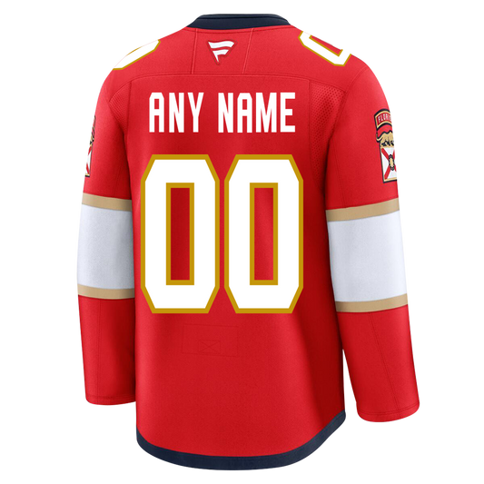 PRE-ORDER ONLY Customizable Florida Panthers 2024 Fanatics Premium Official NHL Jersey