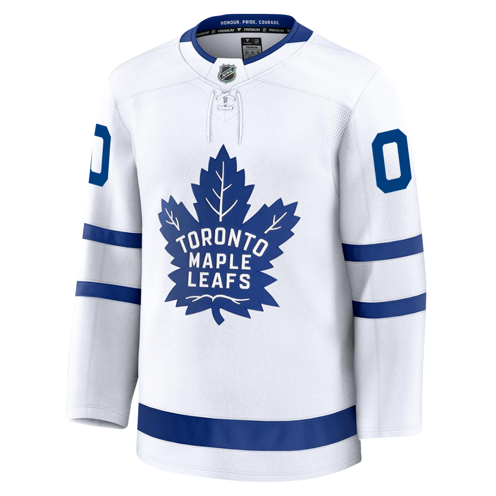 PRE-ORDER ONLY Customizable Toronto Maple Leafs 2024 Fanatics Premium Official NHL AWAY Jersey