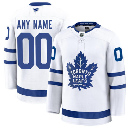 PRE-ORDER ONLY Customizable Toronto Maple Leafs 2024 Fanatics Premium Official NHL AWAY Jersey