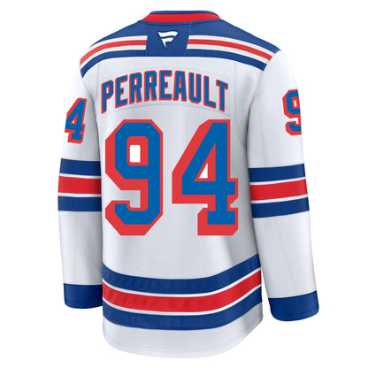 Gabe Perreault New York Rangers Fanatics Premium Away Jersey