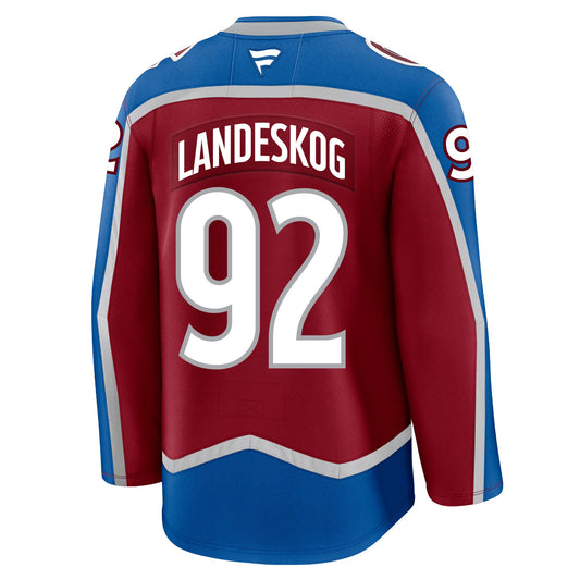 Gabriel Landeskog Colorado Avalanche Fanatics Premium Home Jersey