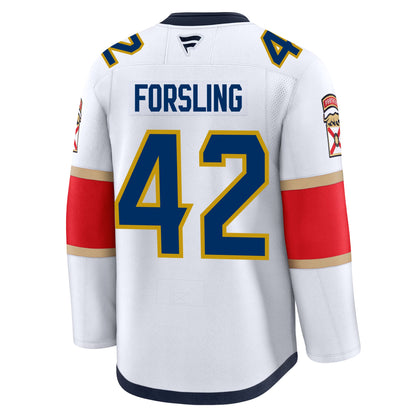 Gustav Forsling Florida Panthers Fanatics Premium Away Jersey