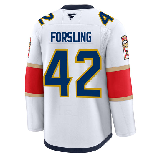 Gustav Forsling Florida Panthers Fanatics Premium Away Jersey