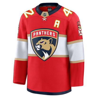 Gustav Forsling Florida Panthers Fanatics Premium Home Jersey