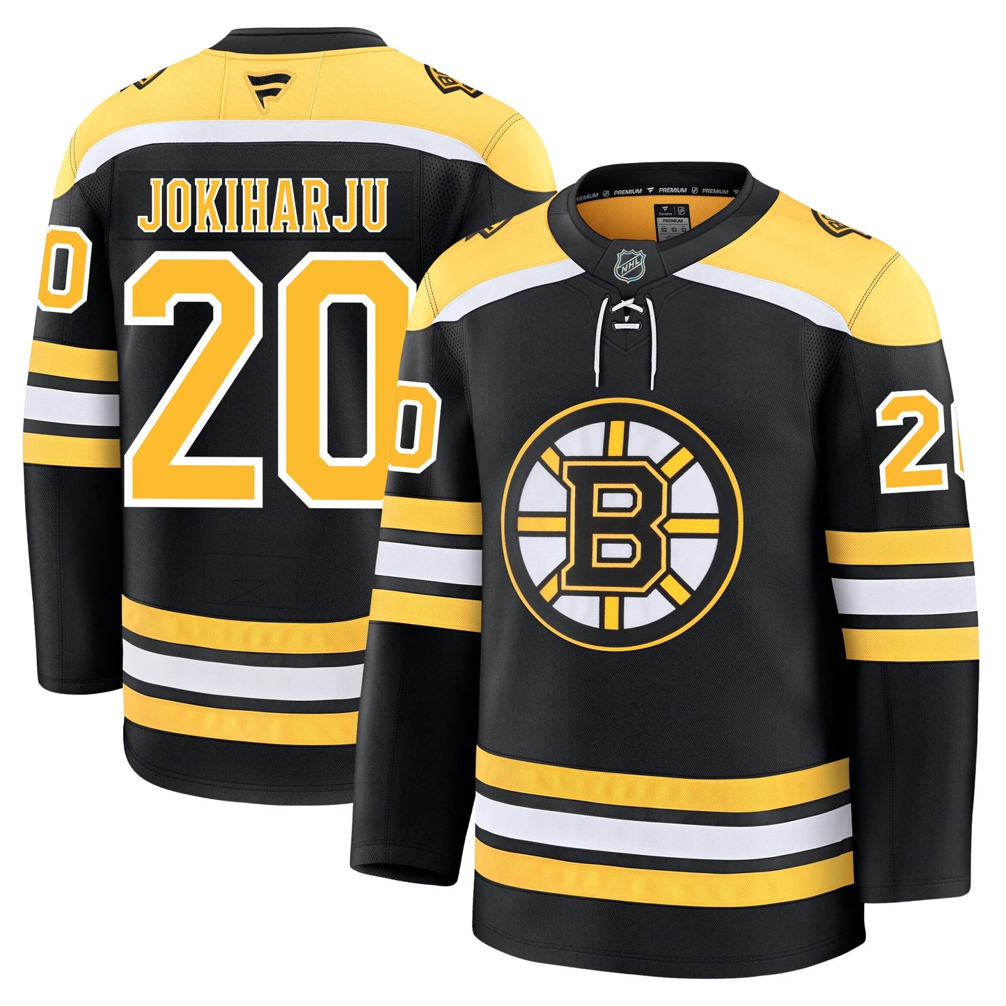 Henri Jokiharju Boston Bruins Fanatics Premium Home Jersey
