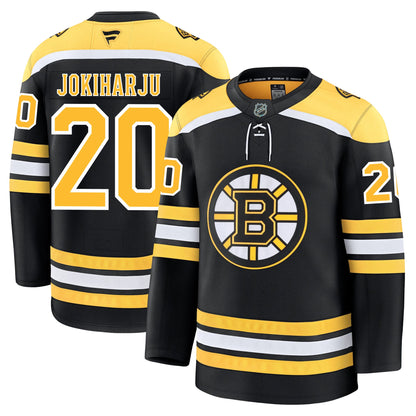 Henri Jokiharju Boston Bruins Fanatics Premium Home Jersey