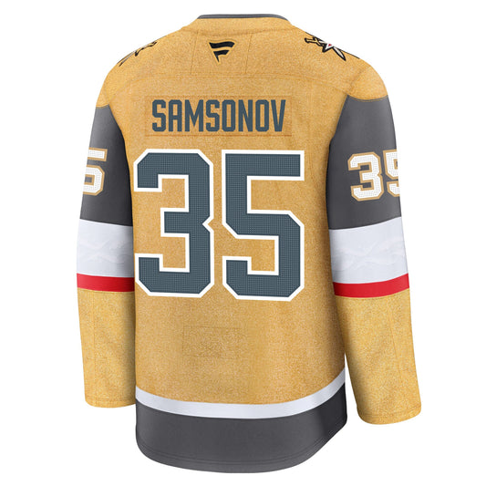 Ilya Samsonov Vegas Golden Knights Fanatics Premium Away Jersey