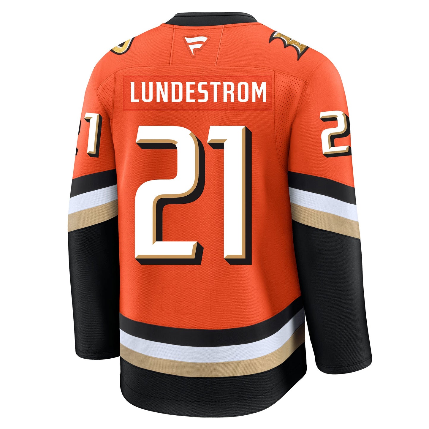 Isac Lundestrom Anaheim Ducks Fanatics Premium Home Jersey