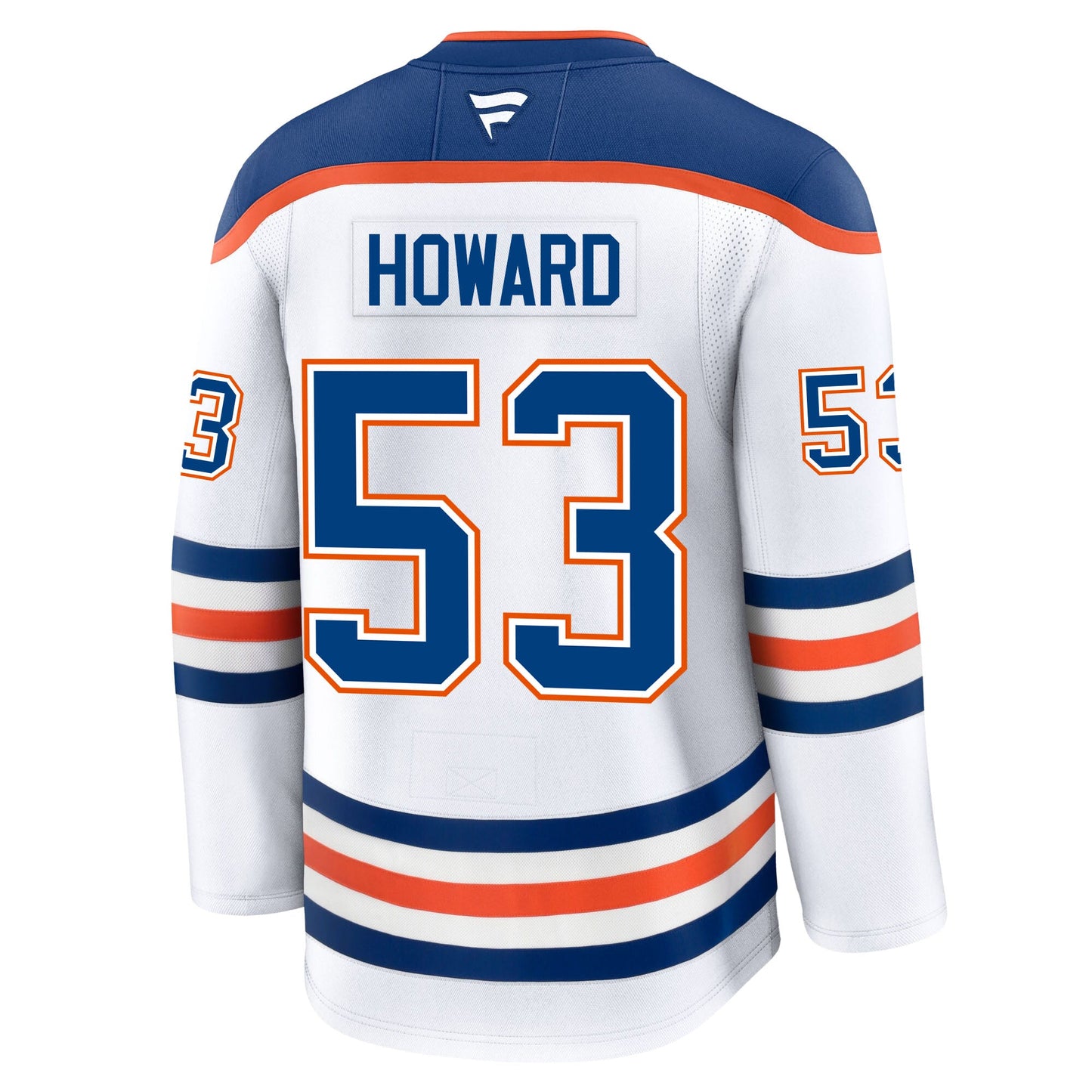 Issac Howard Edmonton Oilers Fanatics Premium Away Jersey