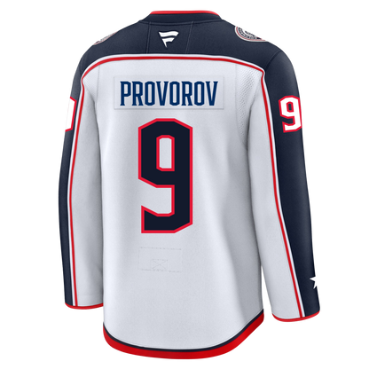 Ivan Provorov Columbus Blue Jackets Fanatics Premium Away Jersey
