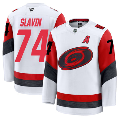 Jaccob Slavin Carolina Hurricanes Fanatics Away Premium Jersey