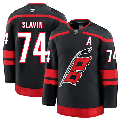 Jaccob Slavin Carolina Hurricanes Fanatics Premium Home Jersey