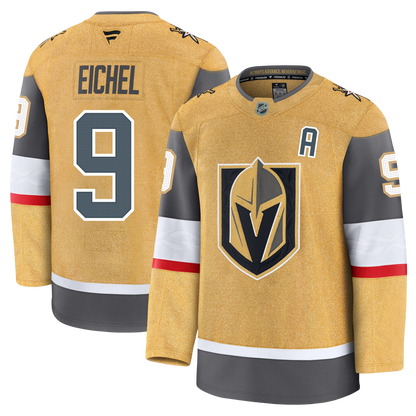 Jack Eichel Vegas Golden Knights Fanatics Premium Home Jersey