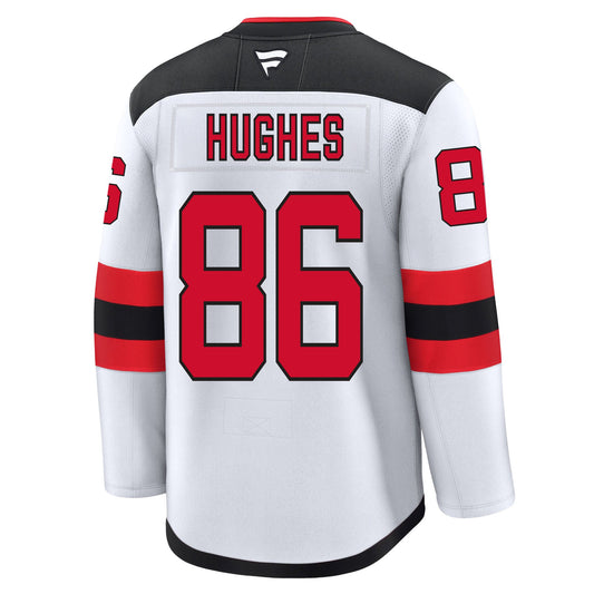 Jack Hughes New Jersey Devils Fanatics Premium Away Jersey