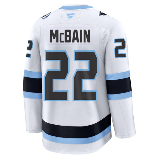 Jack McBain Utah Mammoth Fanatics Away Premium Jersey